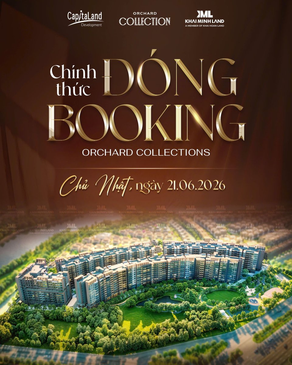 JohnsonTopx's tweet photo. 📣📣THÔNG BÁO: NGÀY MAI 21/6/2026: ORCHARD COLLECTION SẼ ĐÓNG BOOKING LÚC 23H59P!!!
💸Chắc chắn sẽ không còn được giảm giá 200 triệu sau đó!
✅Và cũng chắc chắn sẽ Sold out
#capitaland
#orchardcollections @All_In_One_Vn https://t.co/4lQ8JrqgWy