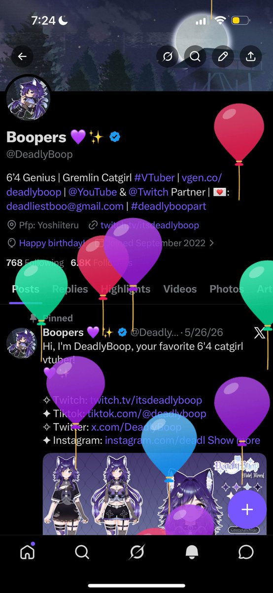 DeadlyBoop's tweet photo. I must acknowledge the balloon plague on my profile, too 🙂‍↕️ https://t.co/aYYYXbhpzF