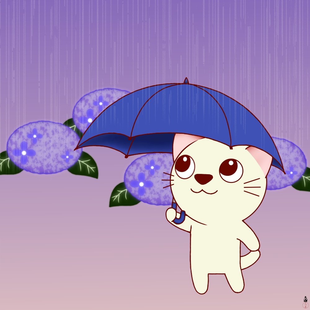 mopsnoneko's tweet photo. ゆるイラスト(^^)

#イラスト #お絵描き #猫 #ねこ #ゆるキャラ #ゆるい絵 #梅雨 https://t.co/EYetvGCv4N