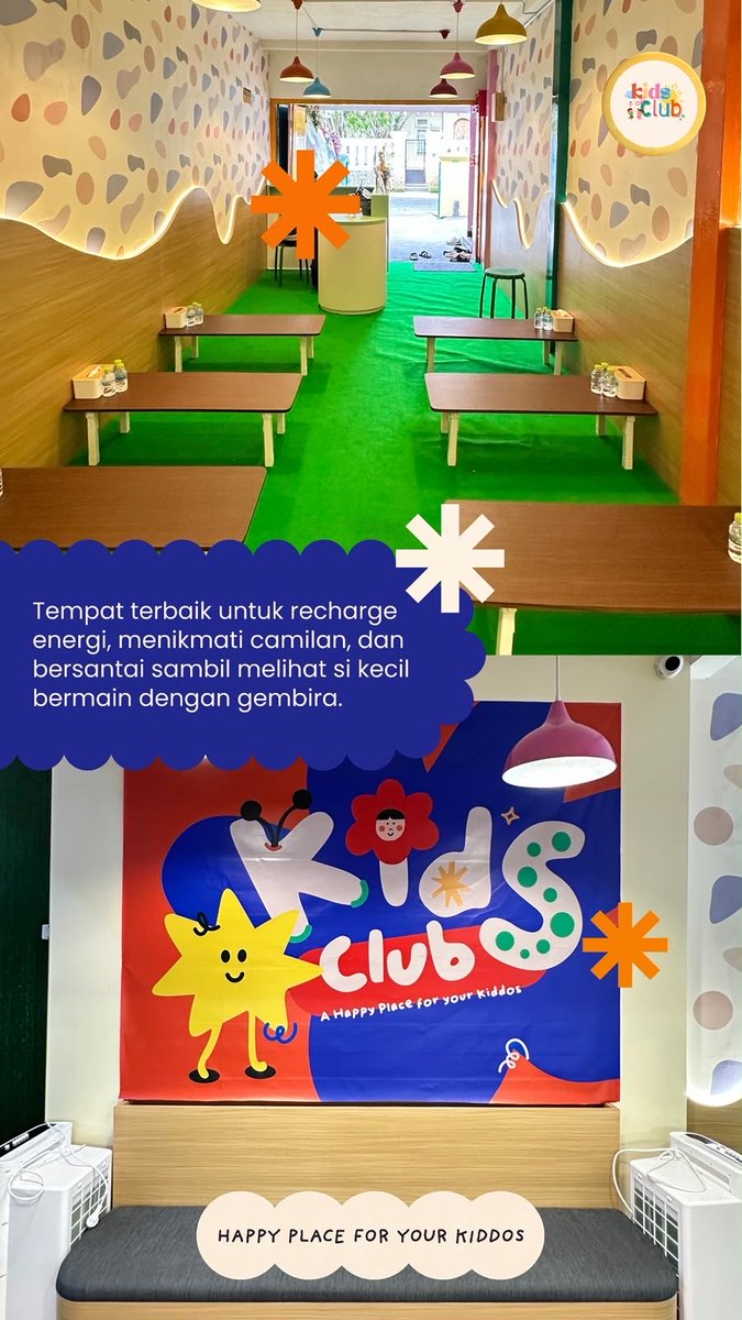 anggimegaaa's tweet photo. Playground baru di Kota Malang 
Nyaman sekali karena area clean, mainan annya variatif 
Parents bisa sambil duduk santai juga di area cafe. 

Ambiencenya homey dan bikin betah bgt 

HTM: start from 20K 
📍 Jl. Sulfat agung 1 no.31 Malang 

#pasarminggumalang 
@infomalang https://t.co/YbSpVZK8fT