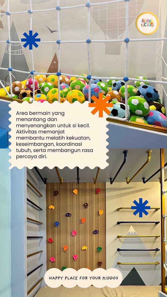 anggimegaaa's tweet photo. Playground baru di Kota Malang 
Nyaman sekali karena area clean, mainan annya variatif 
Parents bisa sambil duduk santai juga di area cafe. 

Ambiencenya homey dan bikin betah bgt 

HTM: start from 20K 
📍 Jl. Sulfat agung 1 no.31 Malang 

#pasarminggumalang 
@infomalang https://t.co/YbSpVZK8fT