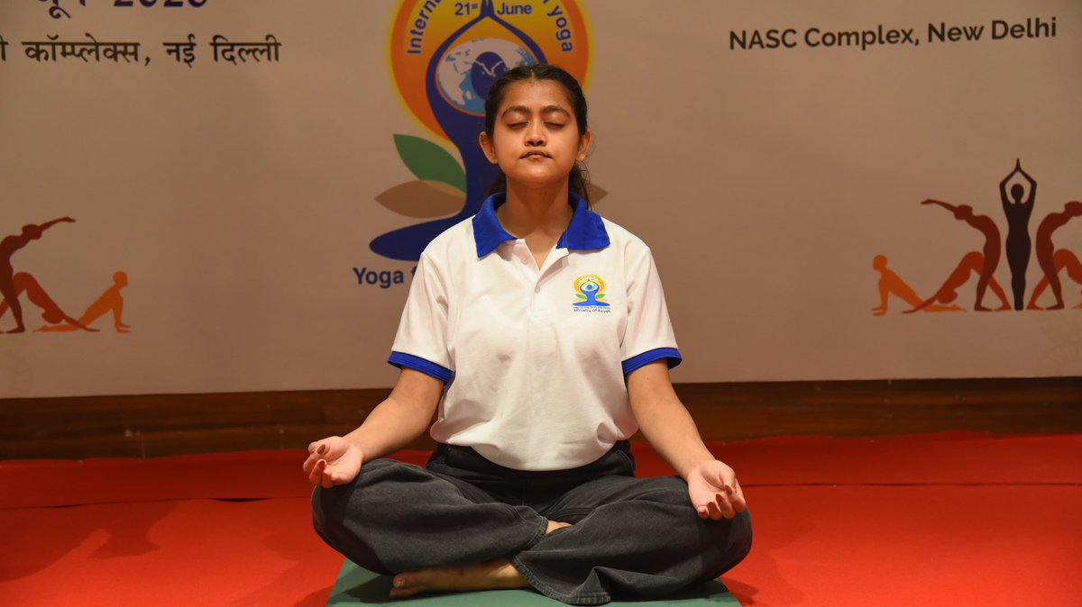 icarindia's tweet photo. A morning of mindfulness, movement and togetherness. The ICAR family celebrated #InternationalDayofYoga2026, embracing the spirit of #YogaForHealthyAgeing for a healthier tomorrow.  #IDY2026 #ICAR @ChouhanShivraj @PIB_India @AgriGoI https://t.co/rF0W1UnNPs