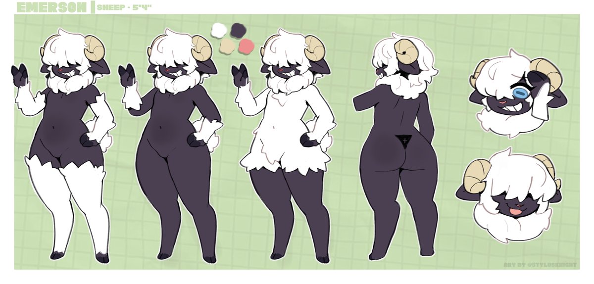 SnapDragooooon's tweet photo. Finished Emerson ref sheet from @/stylusknight https://t.co/sHR4cqmkrg