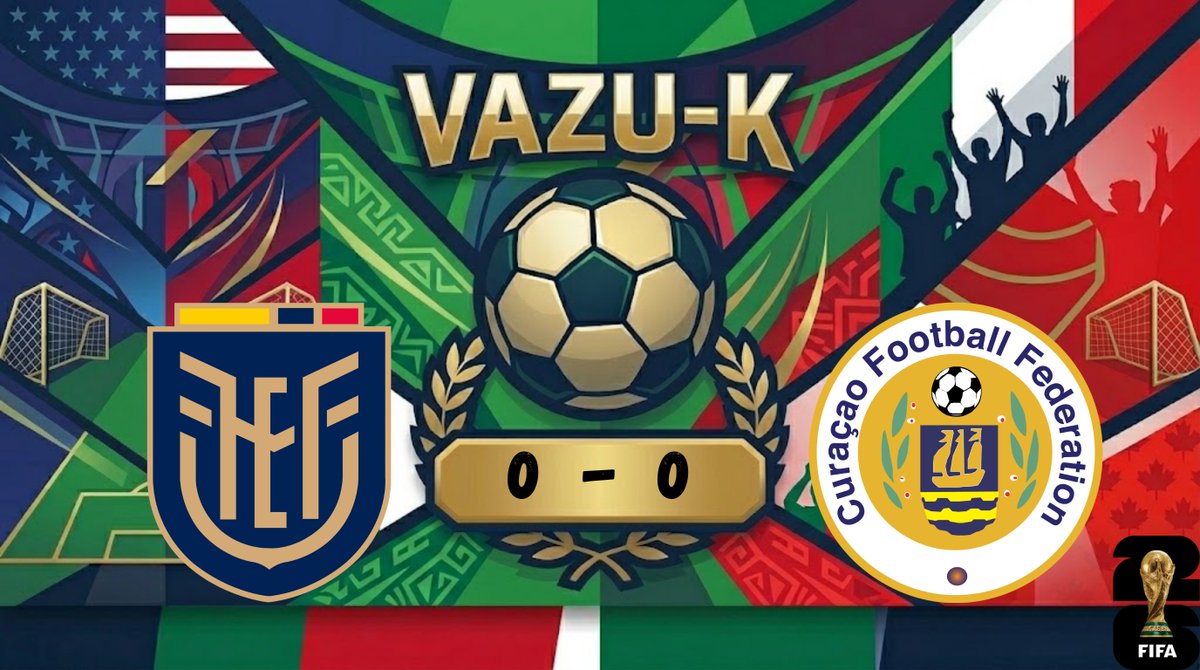 Vazu_K's tweet photo. 🚨 Ecuador a un paso de la eliminación‼️
Lamentable presentación de la selección ecuatoriana que la verdad no tiene ritmo futbolístico y en ataque le cuesta mucho, hoy tenía que ganar sí o sí para no quedar contra las cuerdas pero con lo presentado no es suficiente, ahora tiene que enfrentar a una Alemania ya clasificada y esperar un milagro para ganar ese partido.
Otra vez las supuestas figuras de Ecuador no aparecieron y me gustaría hablar de Moisés Caicedo el cual mostró un pésimo nivel y no sé siquiera si estamos hablando del jugador mejor valuado de la selección.
Otro mundial desperdiciado por parte de los dirigentes, cuerpo técnico y los jugadores.
#mundialdefútbol2026