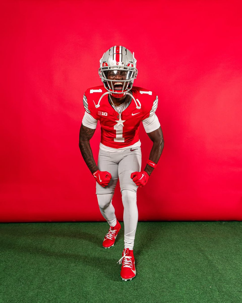 BuckeyesB715's tweet photo. 5⭐️ Jamier Brown on his OV. 

#GoBucks https://t.co/XaYMyJMVro