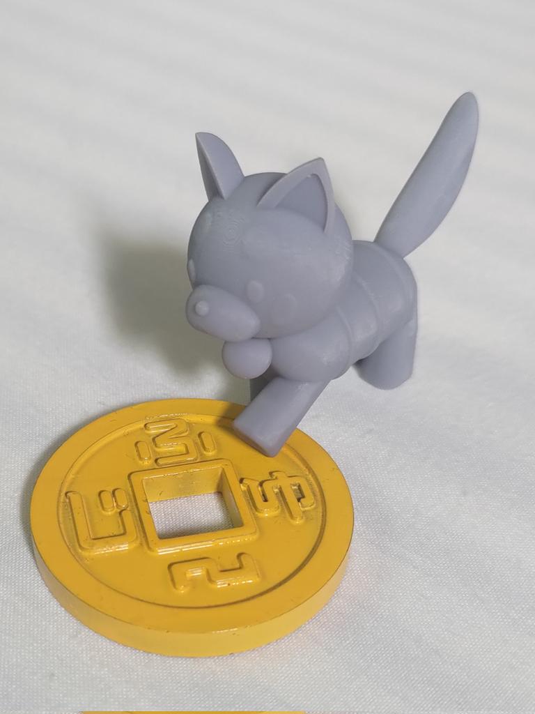 AKATSUKI565656's tweet photo. ノンスケール犬DOGE作った
縮尺もう少し小さくしてキーホルダーにしようかな
#超かぐや姫 https://t.co/CbDAjyK76f