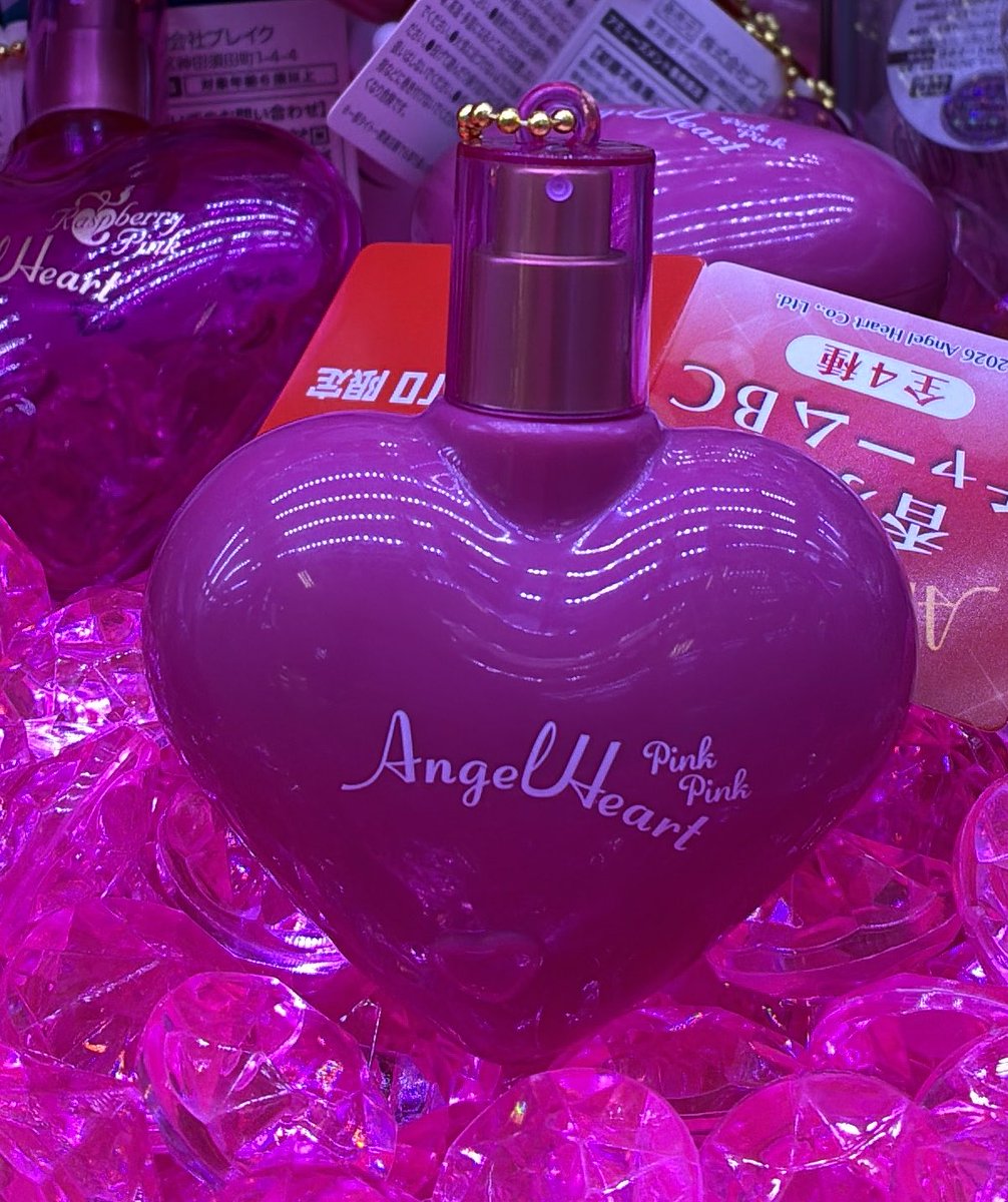 Angel Heart 香水瓶チャーム BC 入荷しました🩷❤️💜✨ #タイステ