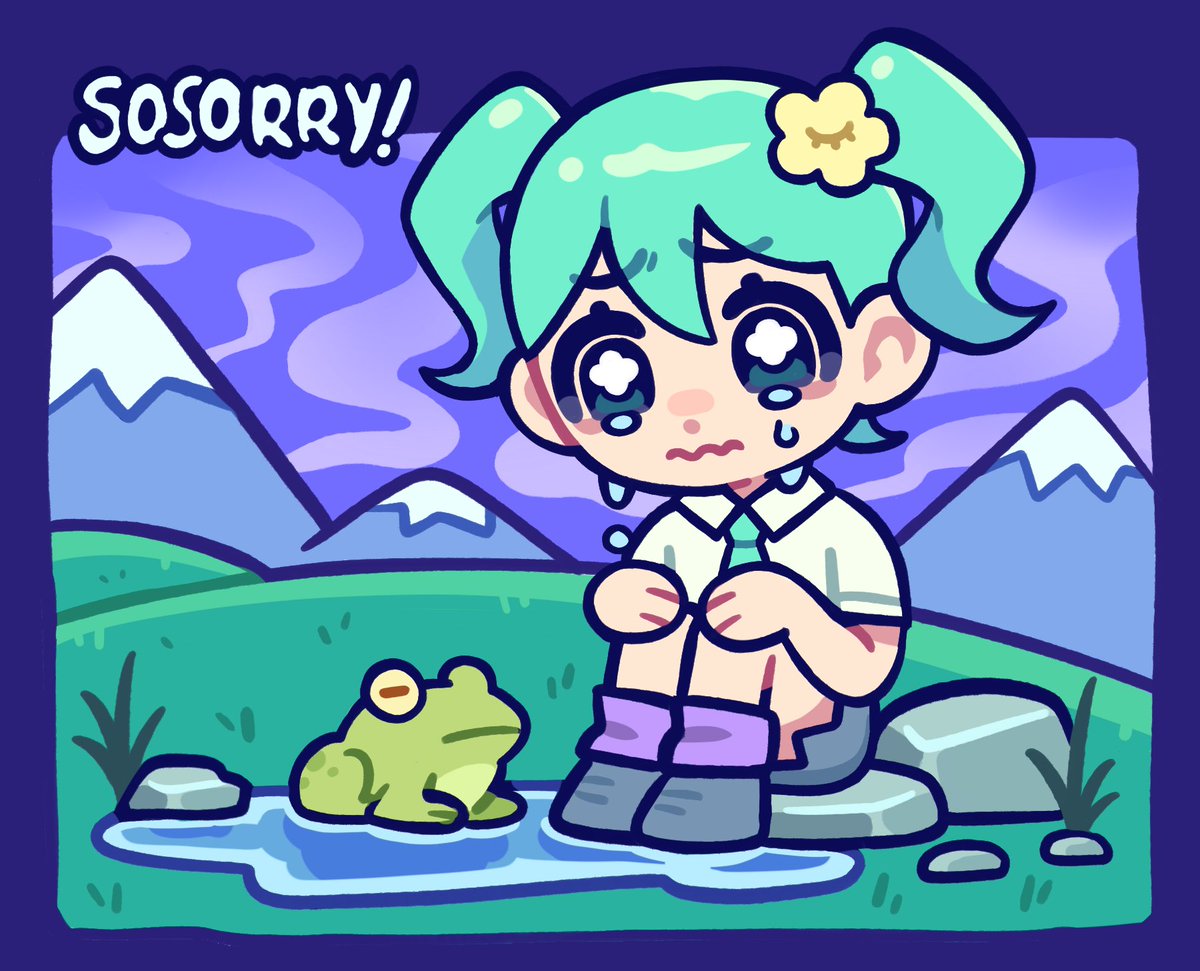 pinkuchang's tweet photo. cried so much i made a puddle #epi_fa https://t.co/uFt8lK2P8J