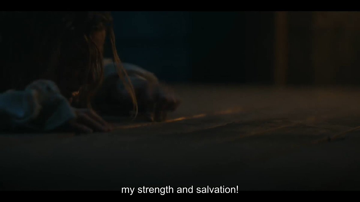 pinkiedulac's tweet photo. the lord has become my salvation, shouts of joy and victory resound in the tents of the righteous. the lords right hand has done mighty things. the lords right hand is lifted high. the lords right hand has done mighty things. i will not Die but Live #tvlspoilers https://t.co/5bl6fxbtNz