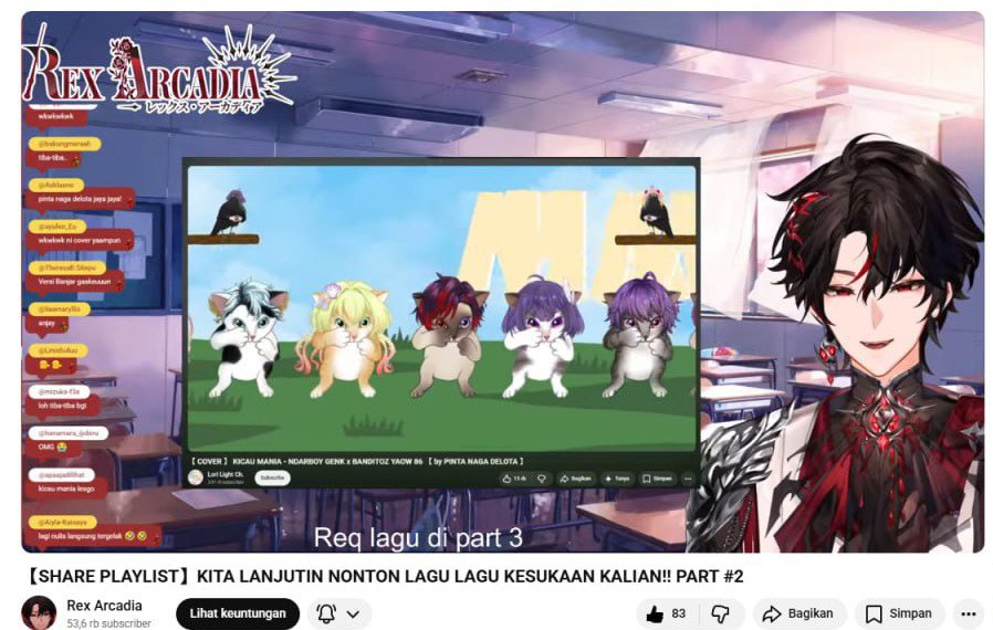 ashlaeno's tweet photo. Kebanyakan putar lagu galau, akhirnya buka lagu ini as refreshmentπ
#RexLive https://t.co/J9I1XYSz5p