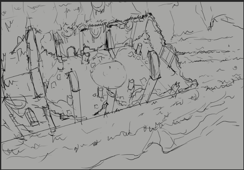 foxwellarts's tweet photo. Environment concept art for my university finals project! :D

#ConceptArt #EnvironmentArt #GameDev https://t.co/FA42JnCMfa