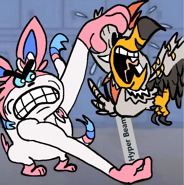 Washen_D's tweet photo. how it feels playing mega staraptor rn https://t.co/qSKQdlJdO8