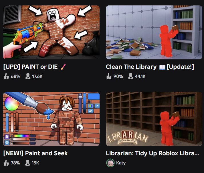 KommanderOnkel's tweet photo. ''Roblox games are original!''

Roblox games: https://t.co/isOHPQ2hSL