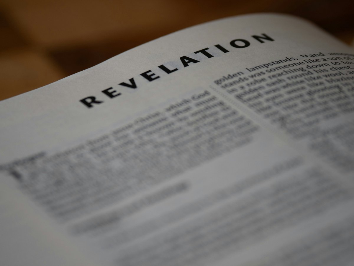 visionorg's tweet photo. The book of Revelation is an enigma to most who read it. Even in scholarly circles, ideas about its meaning and significance abound. 

Does such a puzzling book have any real value?  

https://t.co/eomAVVyTIQ https://t.co/6EEiEFOxz2