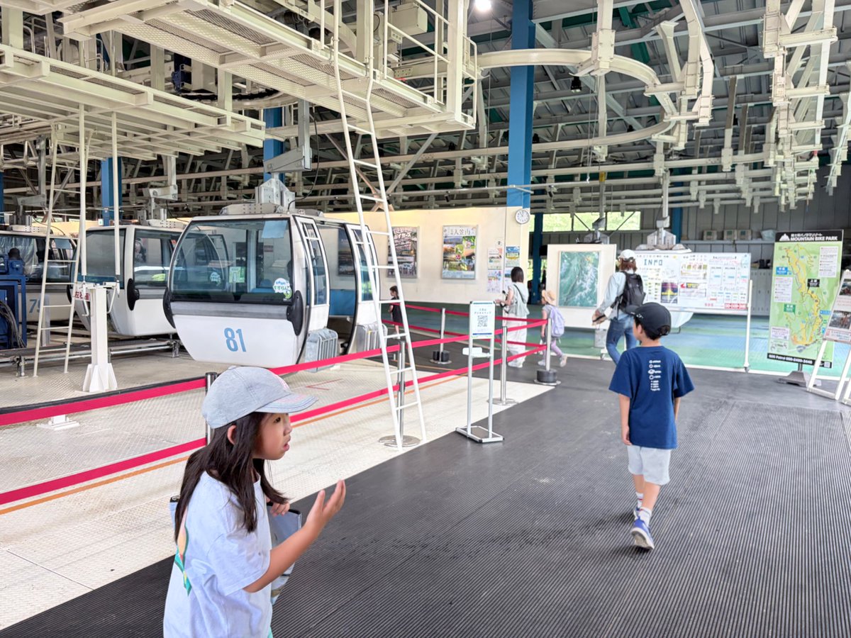 Cub_O's tweet photo. なりゆきで入笠山のゴンドラにのるなど。ダウンヒルやってみたいな https://t.co/TP5Ja7jksO
