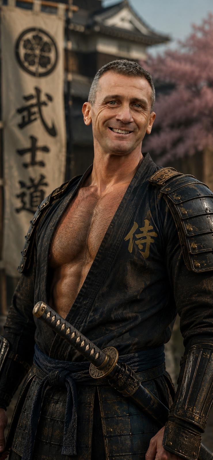 A fan imagined me as a 'samurai' —courtesy of AI. What do you think? https://t.co/r1Snko2DuD