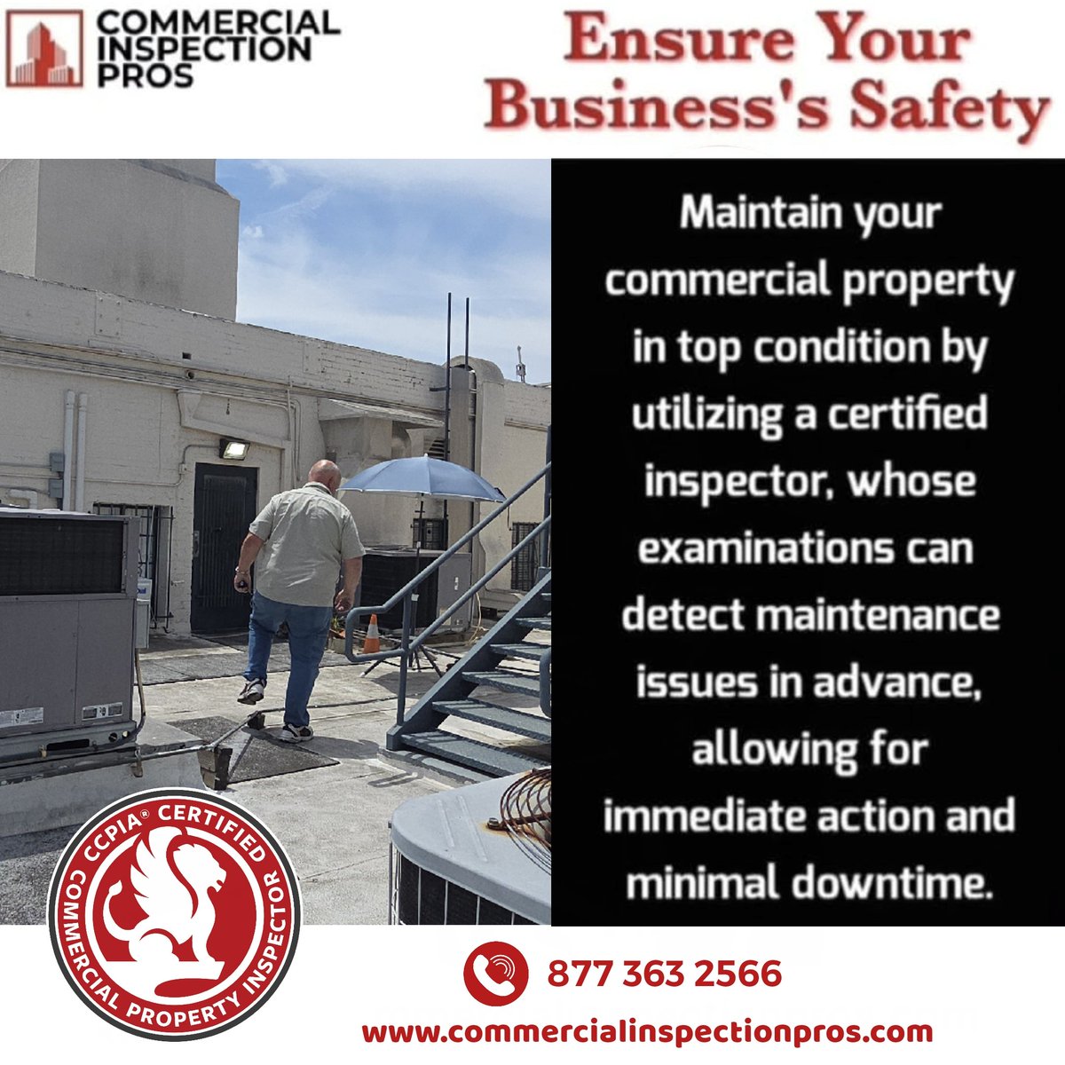 propertycip's tweet photo. 🌐 https://t.co/5jSwk3wGCF 

🔎 Regular inspections are vital. Trust Commercial Inspection Pros for professional and reliable property inspection  services. 🏥🏛️🏠

#commercialproperty #commercialpropertyinvestment #realestateagents #realestateagent  #realestateexpert https://t.co/1fhblCmAxg
