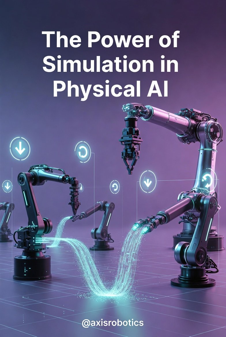 naahn1104's tweet photo. Một insight mình rút ra khi grind @axisrobotics:  
Simulation chính là “siêu năng lực” của dự án.  

Bạn có thể thử đi thử lại hàng trăm lần ở những tình huống khó, save state, rollback — điều gần như không thể làm với robot thật. https://t.co/i30u7q0jG2