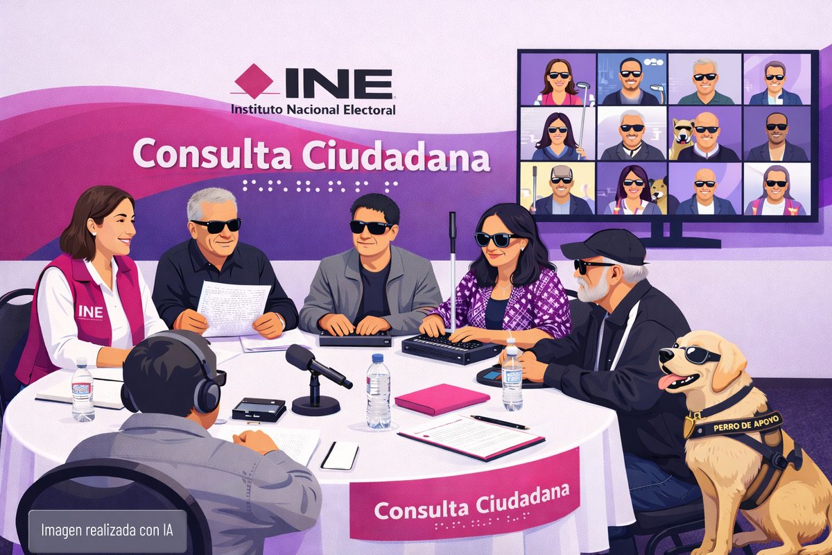 JDE07Ver's tweet photo. Si tienes discapacidad visual, comparte con el INE tus necesidades, experiencias y sugerencias para mejorar las boletas, materiales y mecanismos de votación en las elecciones del poder judicial. 

Para más información visita https://t.co/1dllW8hmLS 

O llama a INETEL 800 433 2000 https://t.co/GBJSapIv3Z