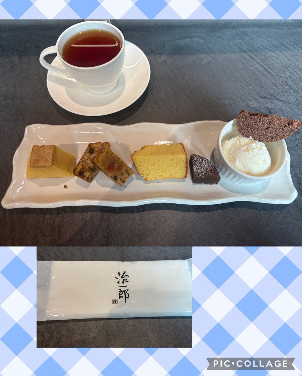 7iro_ginn's tweet photo. KITTE丸の内
治一郎カフェで休憩 https://t.co/5oQ1GeQNYJ