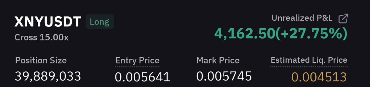 CryptoDegenPump's tweet photo. 🚀 #XNY Pump result

✅ 2nd target achieved in just 1 hr 49 min

💵 Huge quick profit 27.7529% 💪

💰 Join now in order to get your next profit 

☎️ Contact https://t.co/oEpZKrfDyK for vip premium

📈The chart👇
https://t.co/yrFml2xzL0
Claim your exclusi… https://t.co/lLmdsf71te https://t.co/lkOpFLAJZN