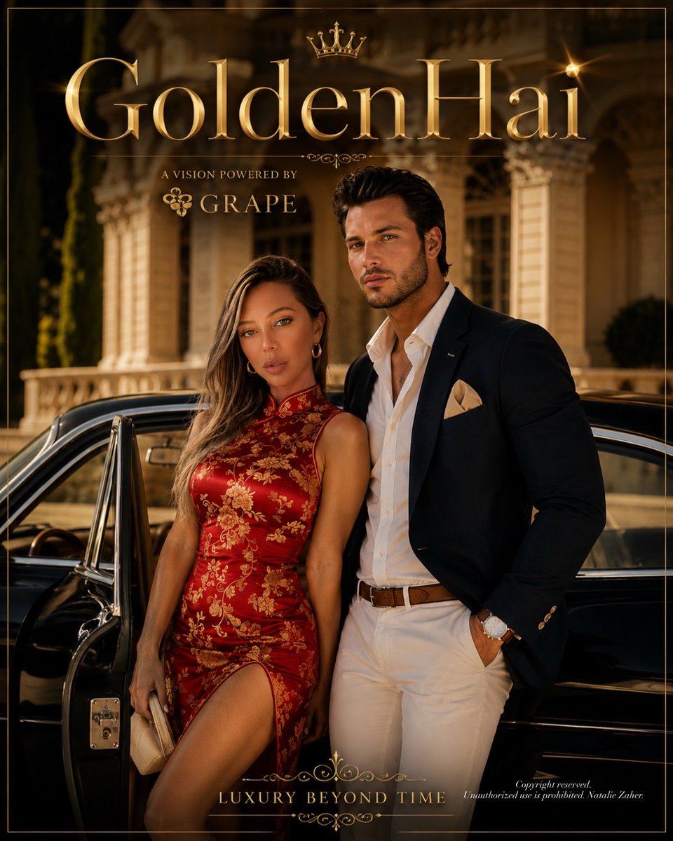 natalie_zaher's tweet photo. ⚜️⚜️⚜️⚜️⚜️GoldenHai⚜️⚜️⚜️⚜️⚜️

A Generational Slavery Code Breaker

Was perceived by a prophecy embodied a vision on 20 April 2012.

GoldenHai was conceived as a mission to break the slavery code of inherited limitation, dependency and modern forms of human servitude.

Its purpose is to challenge the systems, beliefs and economic structures that keep generations trapped in cycles of fear, poverty, instability and limited opportunity.

GoldenHai stands for freedom - not only financial freedom, but intellectual, social, technological (mainly AI) and human freedom and prosperity for generations.

At the same time, GoldenHai operates as an investment and recovery fund designed to create sustainable value while addressing some of humanity’s most urgent challenges.

Its long-term vision focuses on solving fundamental global issues, beginning with:

• prevention of MK-Ultra 
• Hunger and food insecurity.
• Water purification.
• Homelessness and human displacement.
• Apply for new international laws

GoldenHai believes that wealth should not exist solely for accumulation, but also for restoration.

By combining investment, innovation and human-centered purpose, GoldenHai seeks to transform capital into freedom, recovery and opportunity for future generations.

Supported by advanced technological infrastructure and long-term economic models, GRAPE, GoldenHai represents a vision where prosperity and human liberation can advance together.

Copyright reserved. Unauthorized use
 is prohibited. ⚜️Natalie Zaher⚜️