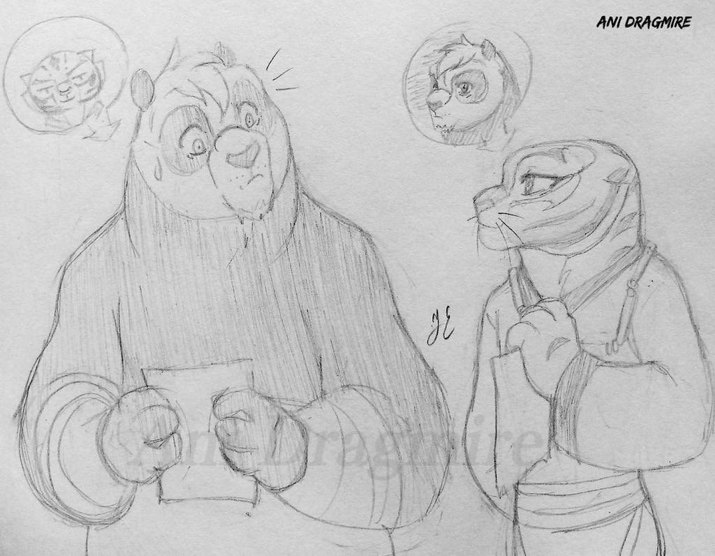 WildGamerTweets's tweet photo. Day #1334 manifesting #TiPo into canon 

She likes his floof

#KungFuPanda #KungFuPanda5 https://t.co/ePDBk4Oo4O