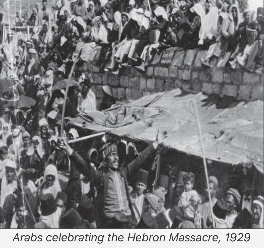 CatShoshanna's tweet photo. The good ol’ days when arabs could celebrate murdering Jews. Before Zionism. https://t.co/9OBjtdr4ms