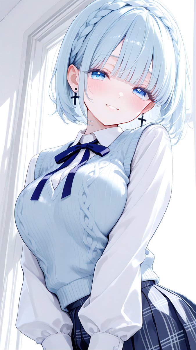 tsuyukit777's tweet photo. 今日一緒にお弁当食べない？💭

SFW Anime-style illustration 
#AIart https://t.co/Wrzkhap0jt