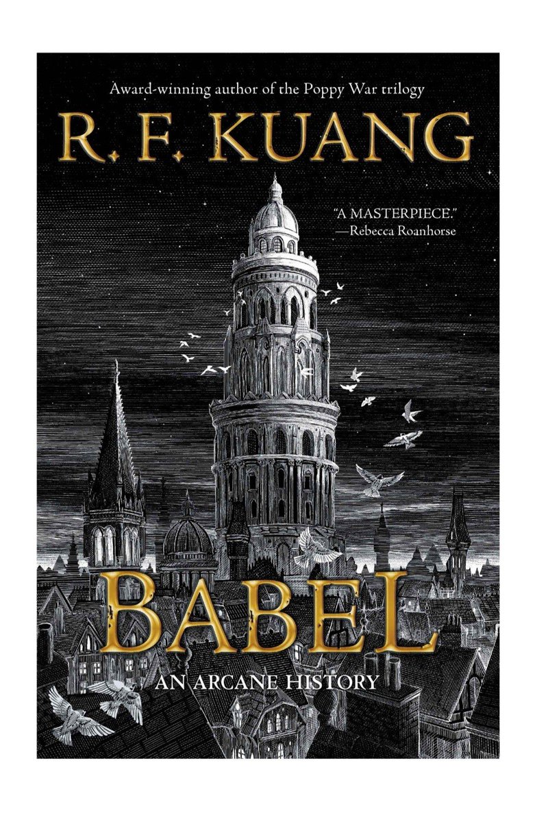 igreeds's tweet photo. — BABEL.
     R. F. KUANG https://t.co/ACekUSlrS1