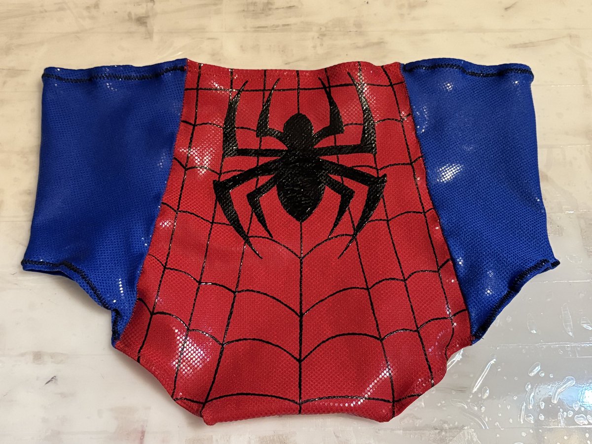kaiscomics's tweet photo. God help me, I made the spider speedo. https://t.co/4pXr0F7TMK