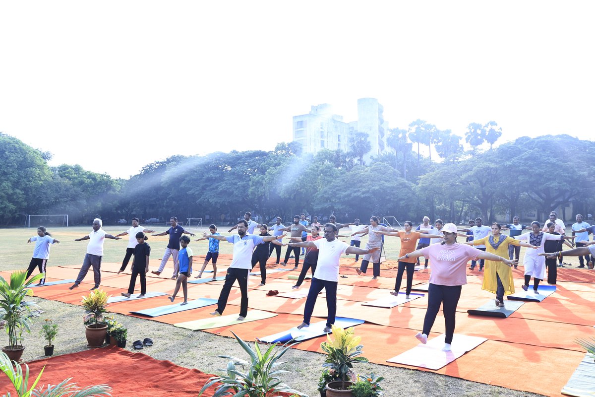 clriindia's tweet photo. @clriindia successfully celebrated the International Day of Yoga 2026 with enthusiastic participation from staff members, promoting the message of health, harmony, and holistic well-being through yoga
A step towards a healthier and balanced lifestyle!
@CSIR_NIScPR  @CSIR_IND https://t.co/3oqrDGq2FQ