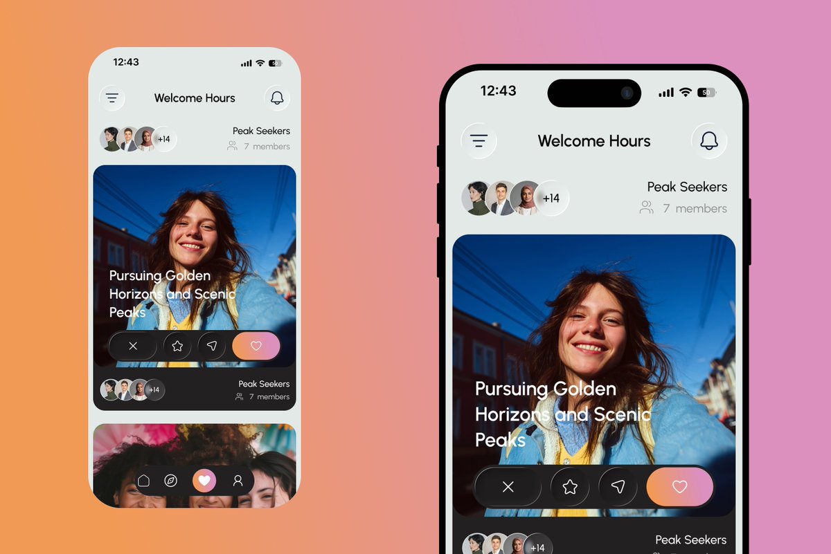 Tanvir112211's tweet photo. Travel Community Mobile App UI Design https://t.co/7y2lHC90vi