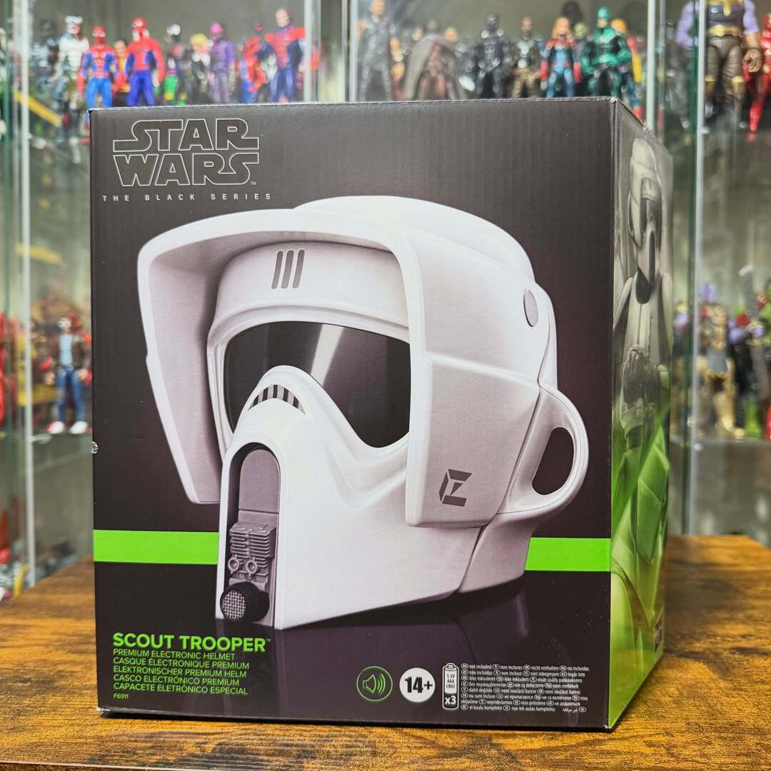 MCUcollector24's tweet photo. Hasbro Star Wars The Black Series Premium Electronic Helmet
SCOUT TROOPER
Star Wars: Return of the Jedi
In Stock at @bigbadtoystore!
.
#StarWars #ROTJ #BigBadToyStore #BBTS https://t.co/gRpjVrkW0M https://t.co/M1i5H85vQf
