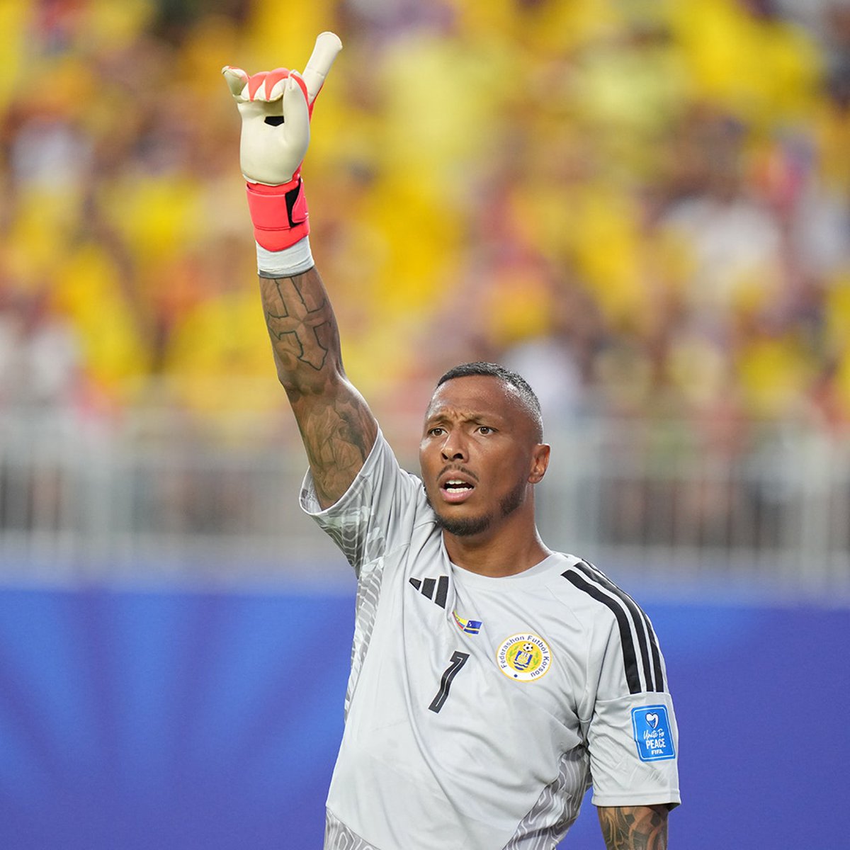 JBmedia95's tweet photo. #CDM2026⚽️ : Après le début du tournoi remarqué du gardien Cap-Verdien Vozinha, héros du match face à l’Espagne, un autre portier s’est illustré de manière spectaculaire lors de cette Coupe du monde 2026. Le gardien de Curaçao, Eloy Room, a réalisé une performance exceptionnelle contre l’Équateur en signant pas moins de 15 arrêts.

 Infranchissable durant toute la rencontre, il a largement contribué au match nul (0-0) obtenu par sa sélection. Une prestation de très haut niveau qui lui a valu le titre de meilleur joueur du match.#Artilien