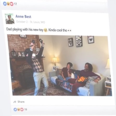 Mooshie_blue_'s tweet photo. I wanna say I REALLY love that we get to see Kinger’s life as grant though his daughter (Anne’s 
) facebook account. That’s really clever https://t.co/3EPjg9iAio