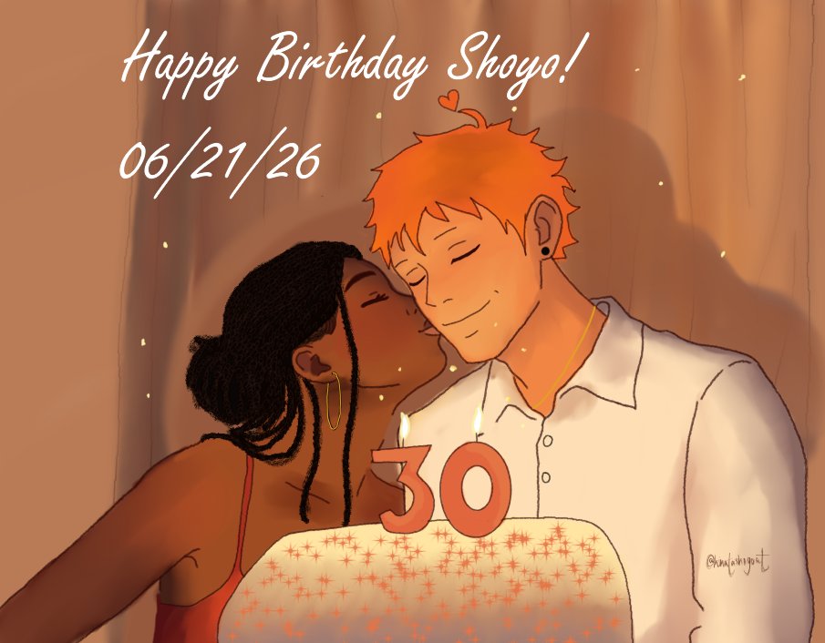 amashogoat's tweet photo. happy birthday to shoyo hinata, mon amour, the light of my life. i'm so proud of him and how far he's come. if i could take the sun out of the sky and replace it with him, the world would be just as bright if not brighter.

𑣲 #amasho #yumetwt #selfship 🌺🍊 https://t.co/EhNvvvCDw8