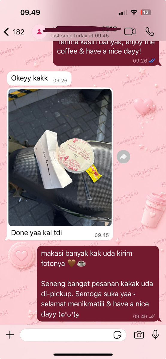 setrilei's tweet photo. ☕️ PROMO KOPI KENANGAN DISKON 50% 🎉

✅ dine in / take away / delivery
✅ bisa satuan
wa: https://t.co/NPVUfVMGlz

t. wts wtb diskon bundling promo jasdor jasa order kopi kenangan kopken voc voucher murah

testi #jasdorshao https://t.co/3r7M9Nkw5j