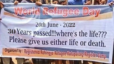RRANforRohingya's tweet photo. responsibility-sharing. No refugee should remain in limbo for generations.
#Rohingya #Refugees #Resettlement #DurableSolutions https://t.co/fp8cfCbKrj