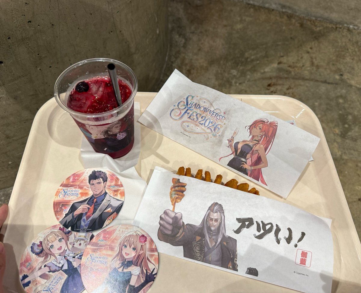 mmtzshi's tweet photo. 会場飯 https://t.co/8UEK2kLNiN