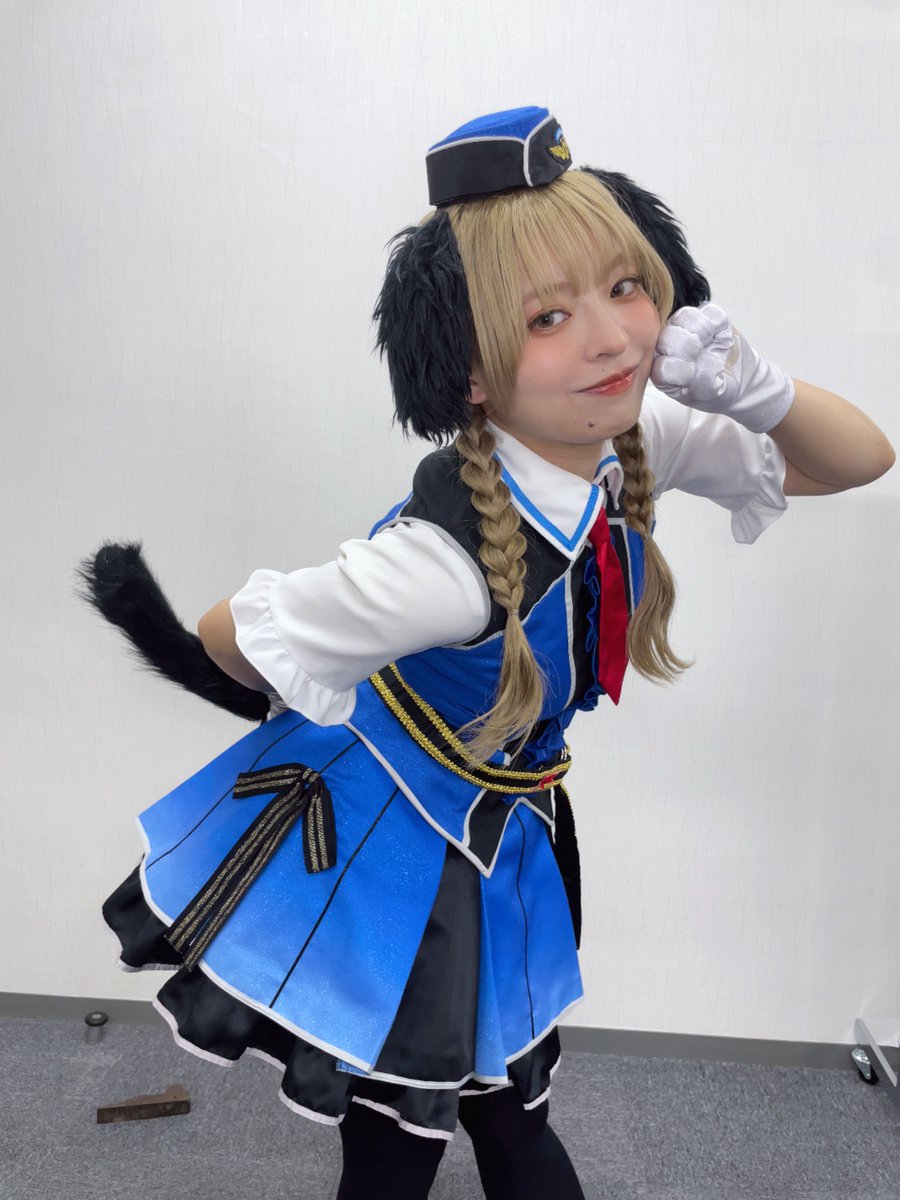 AimotoAmi's tweet photo. 「BOATRACE TODA ANISON FES Vol.3」
お越しいただきありがとうございました🚢

45分たっぷりお届けしました♡
この後は13:25からの舟券予想会Part2に出演させていただきます！
よろしくお願いします！

🎼セットリスト
M1.WONDERFUL WORLD
M2.Over Sky
M3.まっしろリボン💜🧡
M4.夢色コントレイル❤️💛
M5.大切なあなたへ
M6.STRIKE WITCHES 〜わたしにできること〜
M7.約束の空へ〜私のいた場所〜
M8.Road to Miracle

リュドミラ・アンドレエヴナ・ルスラノヴァ役／藍本あみ🐶

#L_witch