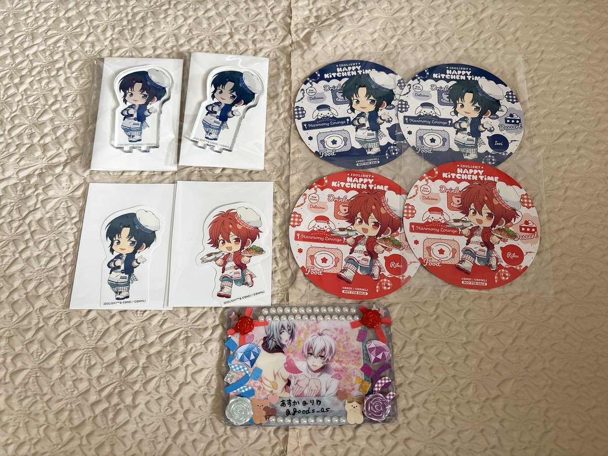 goods_as's tweet photo. アイドリッシュセブン アイナナ アニカフェ 交換

譲→一織 陸

求→壮五 環

同数求めてます。
大変難しいとは思いますがよろしくお願いいたします。 https://t.co/Q0mPuqQdks