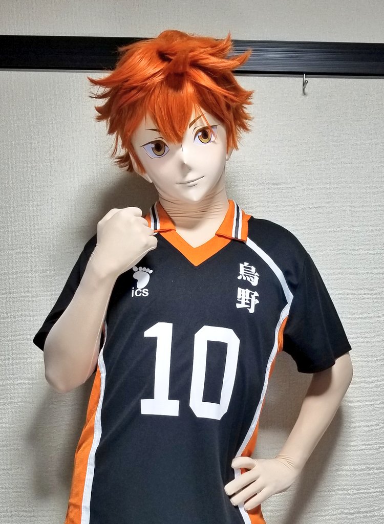 shinra44's tweet photo. 誕生日！おめでとう！
#日向翔陽生誕祭2026
#日向翔陽誕生祭2026
#日向翔陽 #コスプレ
#着ぐるみ https://t.co/LP6XnbGYg9
