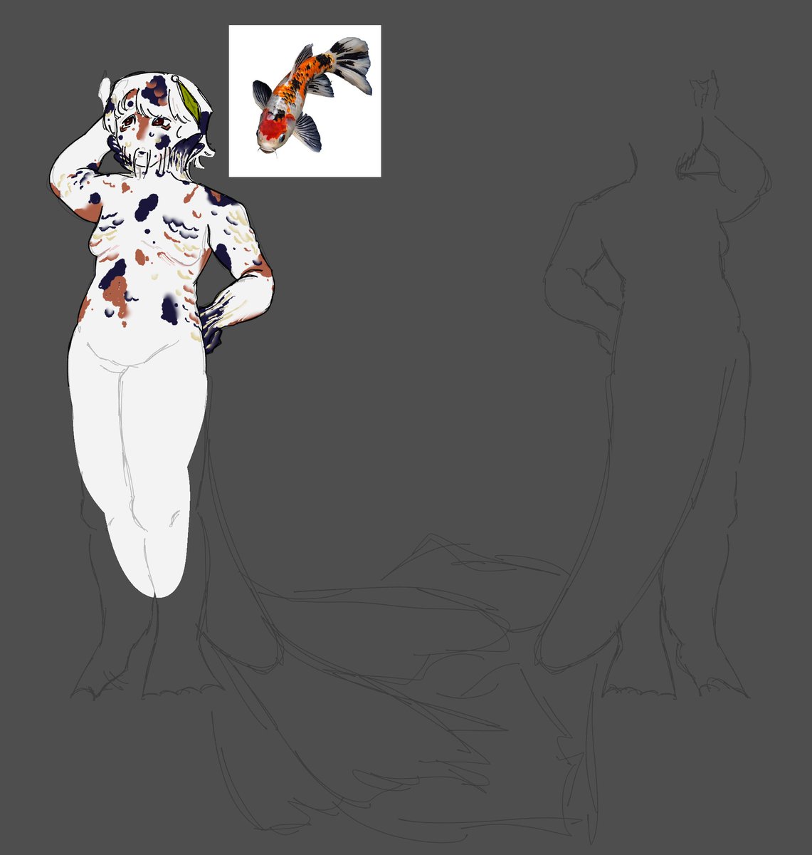 Ioverdant's tweet photo. Wip
Fish koi fish artfights arttwt art drawing https://t.co/QMNAHBUFi0