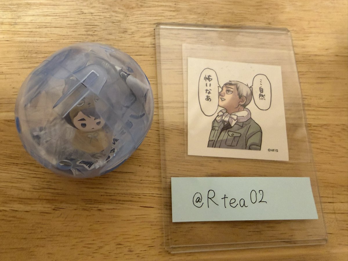 Rtea02's tweet photo. @ttt_rr_ra 初めまして、こんにちは。
検索からお声がけ失礼します。
宮治×1所持しております。
北信介×1との交換は可能でしょうか？
都内手渡しまた郵送どちらでも対応可能です。ご検討のほどよろしくお願いいたします🙇‍♀️ https://t.co/oORSQqSLoB