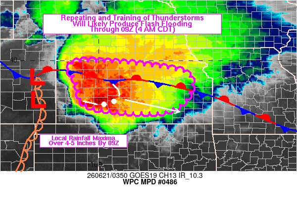 NWS Weather Prediction Center tweet media