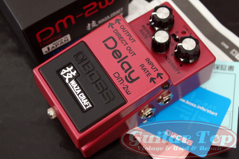 GT入荷情報】 本日はUSEDエフェクターのご案内！ BOSS DM-2w Delay 技
