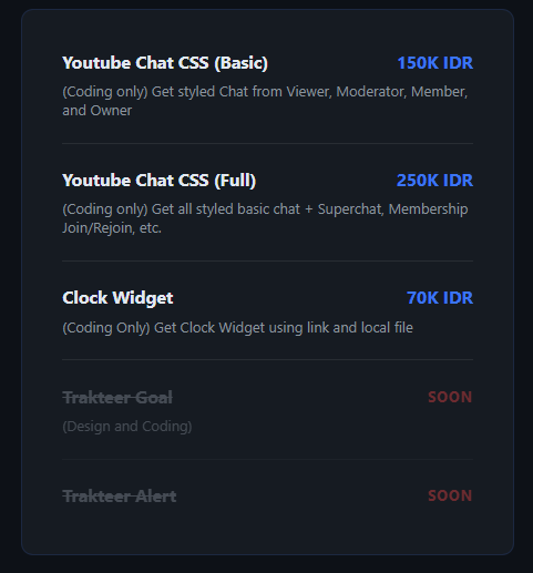 ReitaKeren27's tweet photo. pls i need this (kepencet beli barang, sekalian buat ke event minggu depan)
https://t.co/VdhegQXCJ1

buka 5 dulu diskon 30%

gk ada design = simple design
beberapa contoh gk ada design
https://t.co/Gj3cJrjROk

#vtuberid https://t.co/1fOAM4N1ID