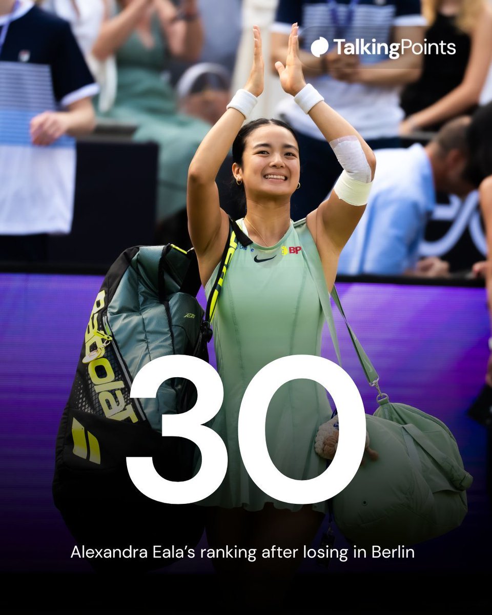 tennishead's tweet photo. Alex Eala has a new ranking! 🔥 https://t.co/R0bhaFgxIr