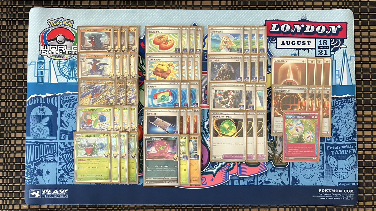 08gi_o30's tweet photo. FUMO TCG CUP #2.5(58人)
使用 ガブリアス

・オーロンゲ 先 ⭕️
・バシャドラパ 先 ❌
・ゾロアーク 後 ❌
・ドラパルト 先 ⭕️
・ゾロアーク 先 ⭕️
・ドラパルト 先 ⭕️
▶︎4-2（14位）

環境読みでガブリアス持ち込みました！
トップカットできなかったけどめっちゃ刺さりました！ https://t.co/V4M4Ml5A15